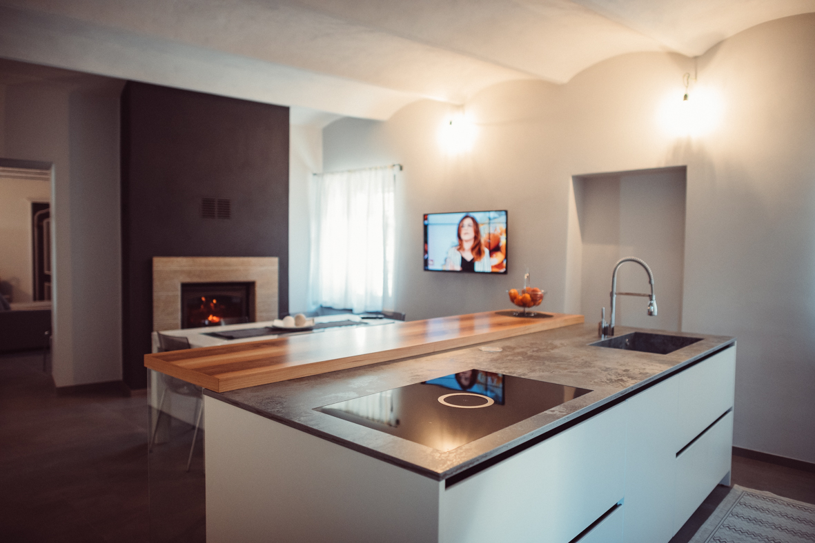cucina con isola